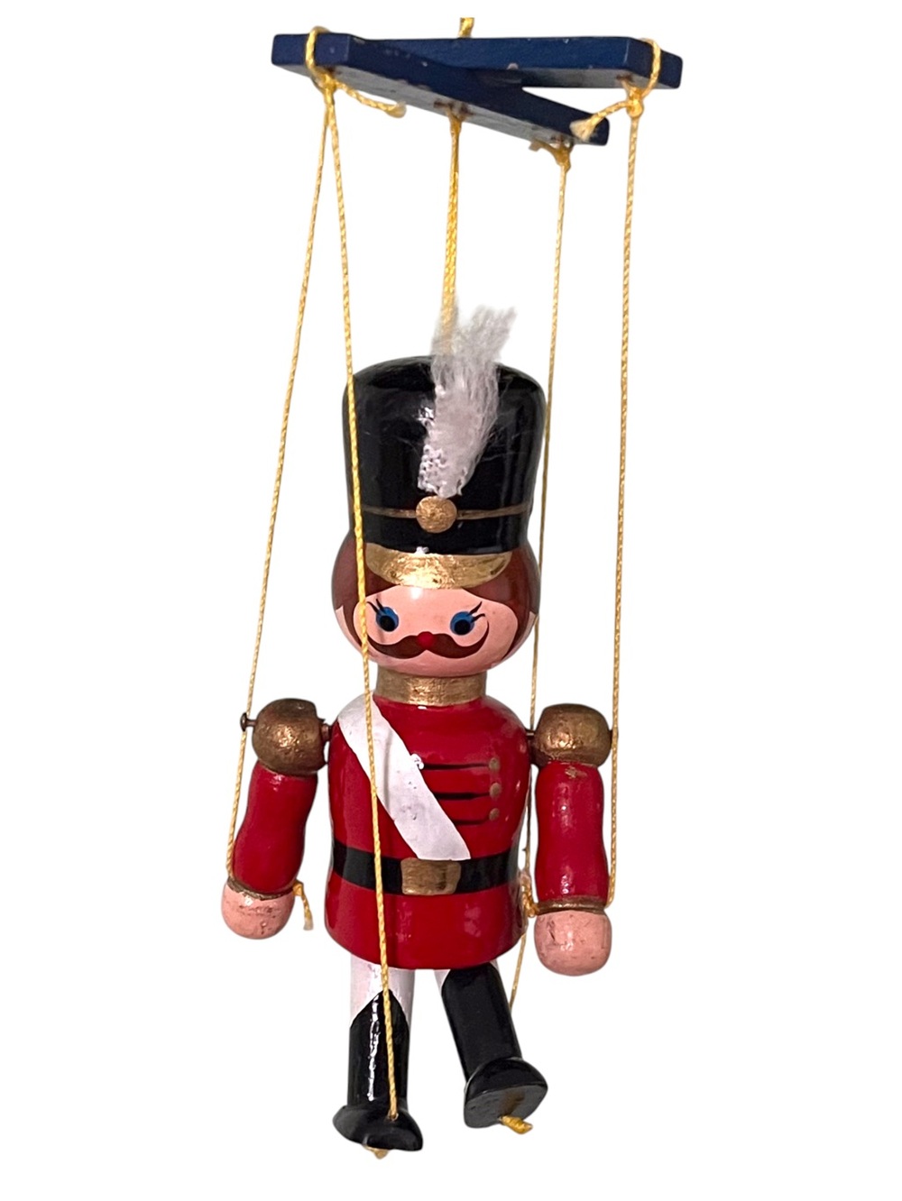 VTG Wood Toy Soldier Christmas Ornament Kurt Adler
